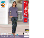Resim 3202 MODAL BAYAN UZUN KOL PİJAMA TK.