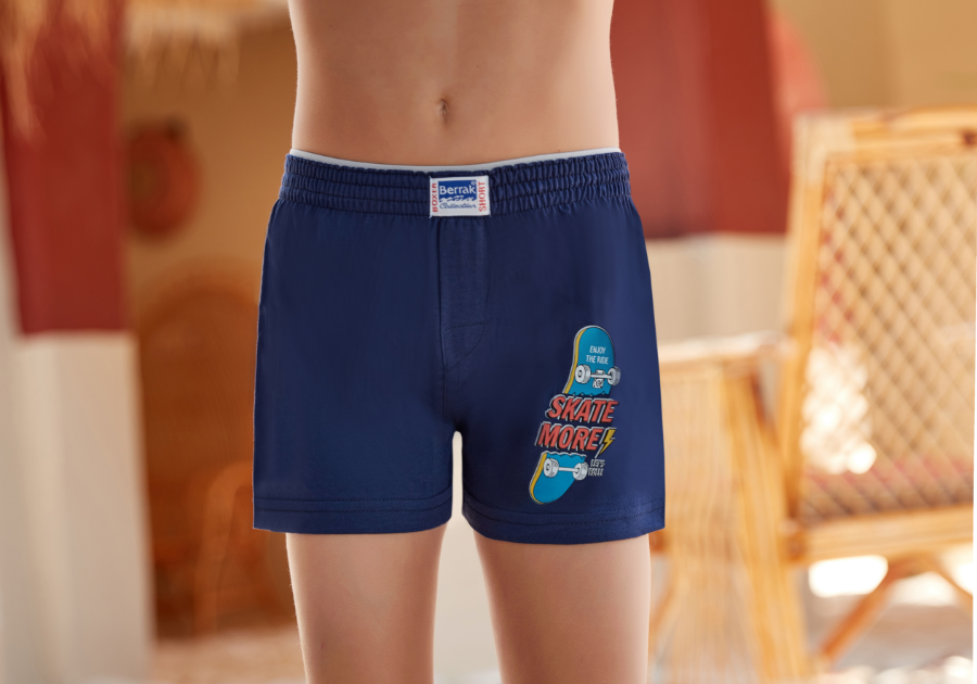 Resim 1556 RENKLİ ÇOCUK BOXER SHORT