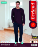 Resim 3782 JAKARLI ERKEK UZUN KOL PİJAMA TK.