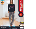 Resim 3198 MODAL BAYAN UZUN KOL PİJAMA TK.